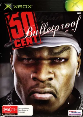 50 Cent Bulletproof (USA) box cover front